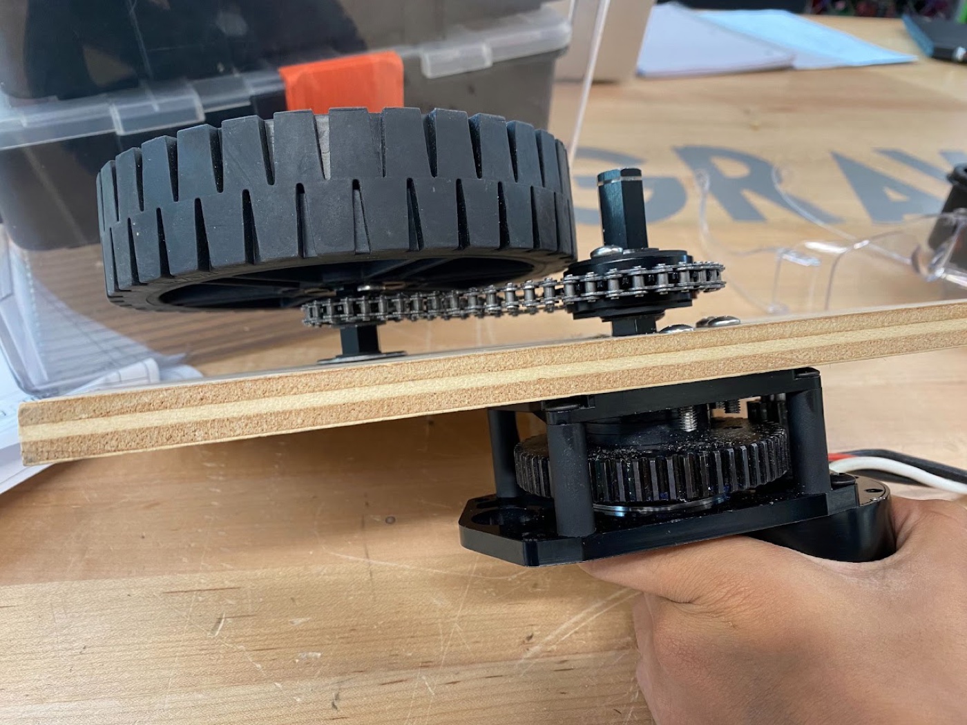 Drive Train Test Board photo 10 of 11, fall 2026