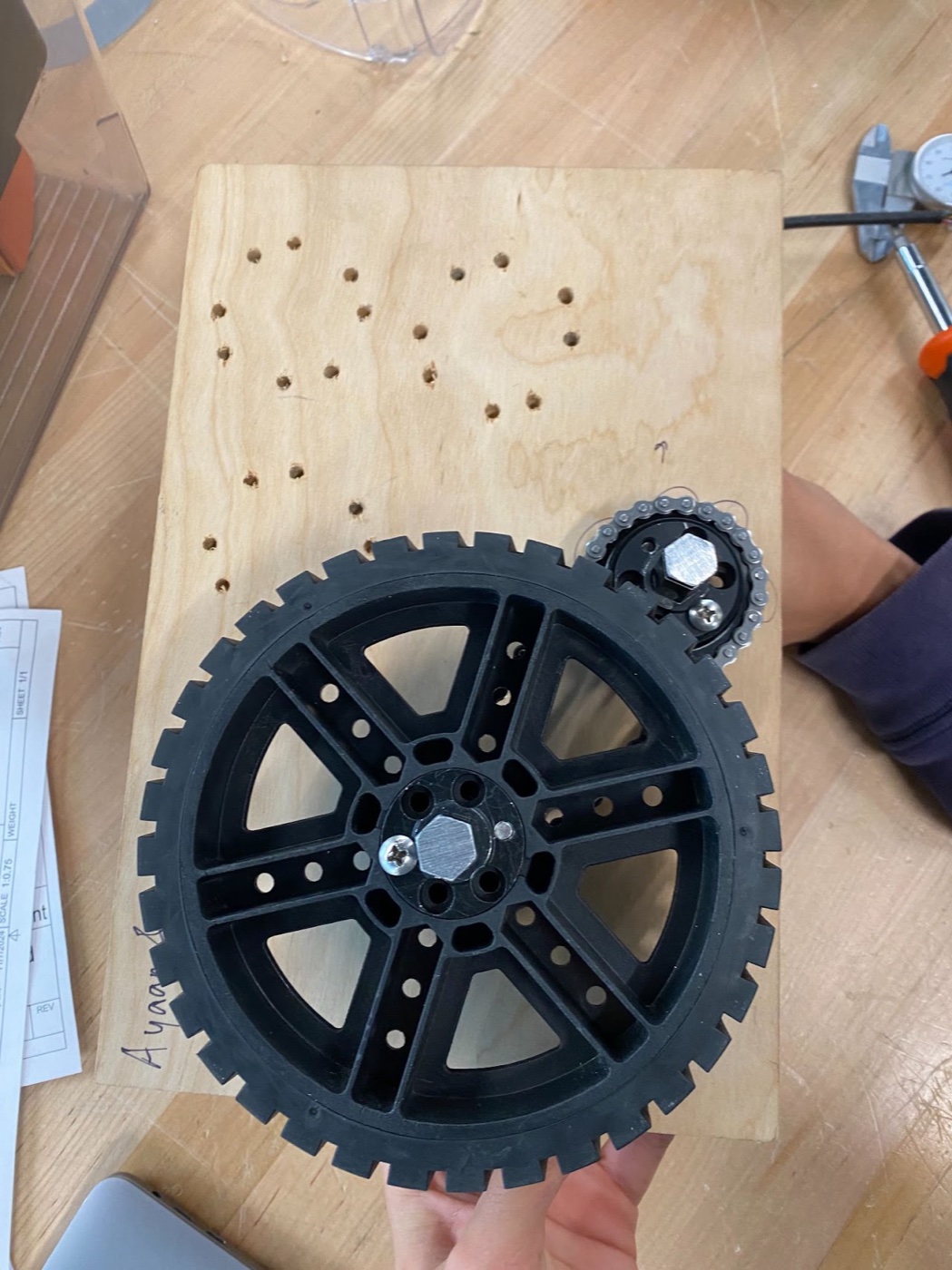Drive Train Test Board photo 11 of 11, fall 2026